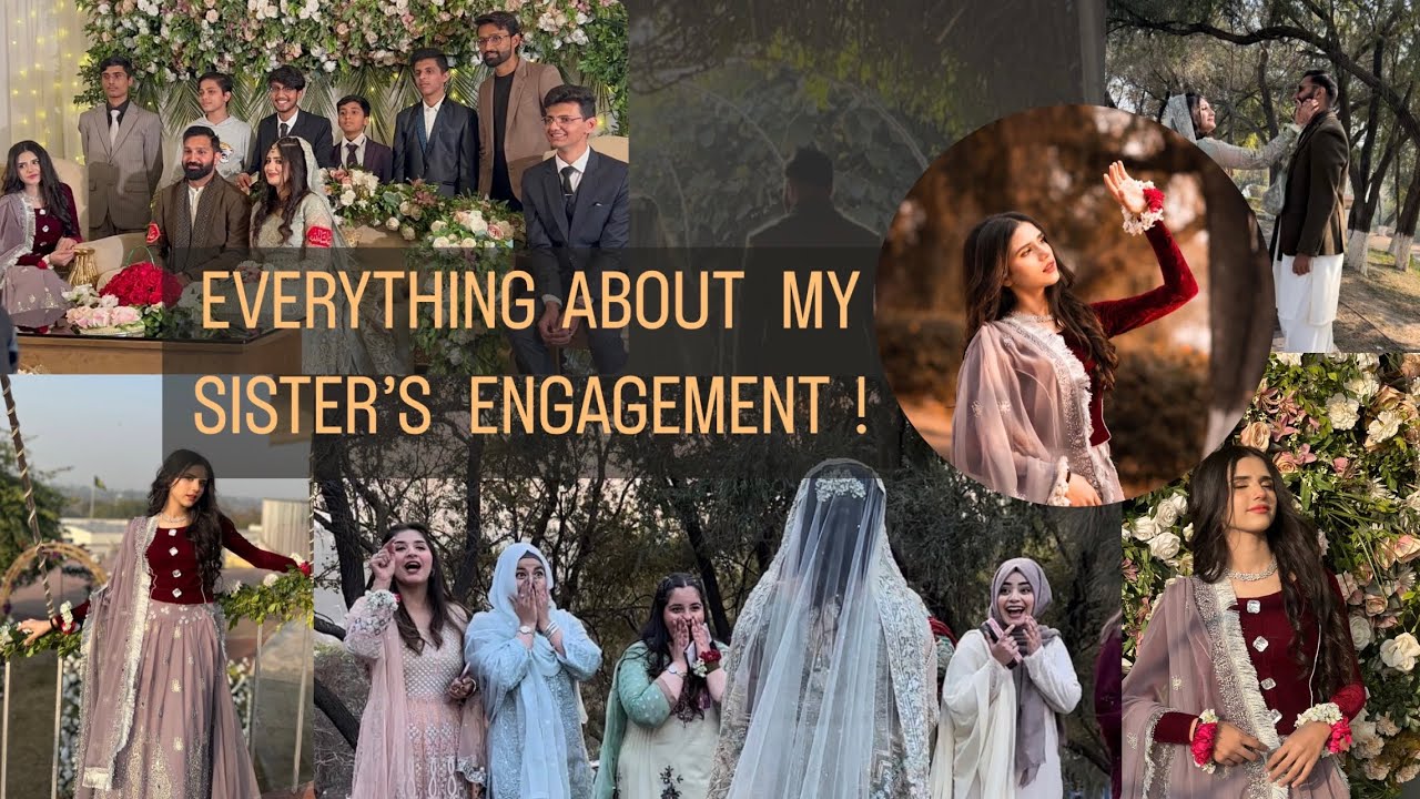 MY SISTER’s ENGAGEMENT ! 💍 | Part 1 | Nehaal Naseem |
