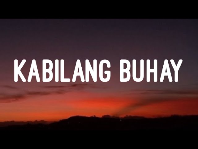 Bandang Lapis - Kabilang Buhay (Lyrics) background