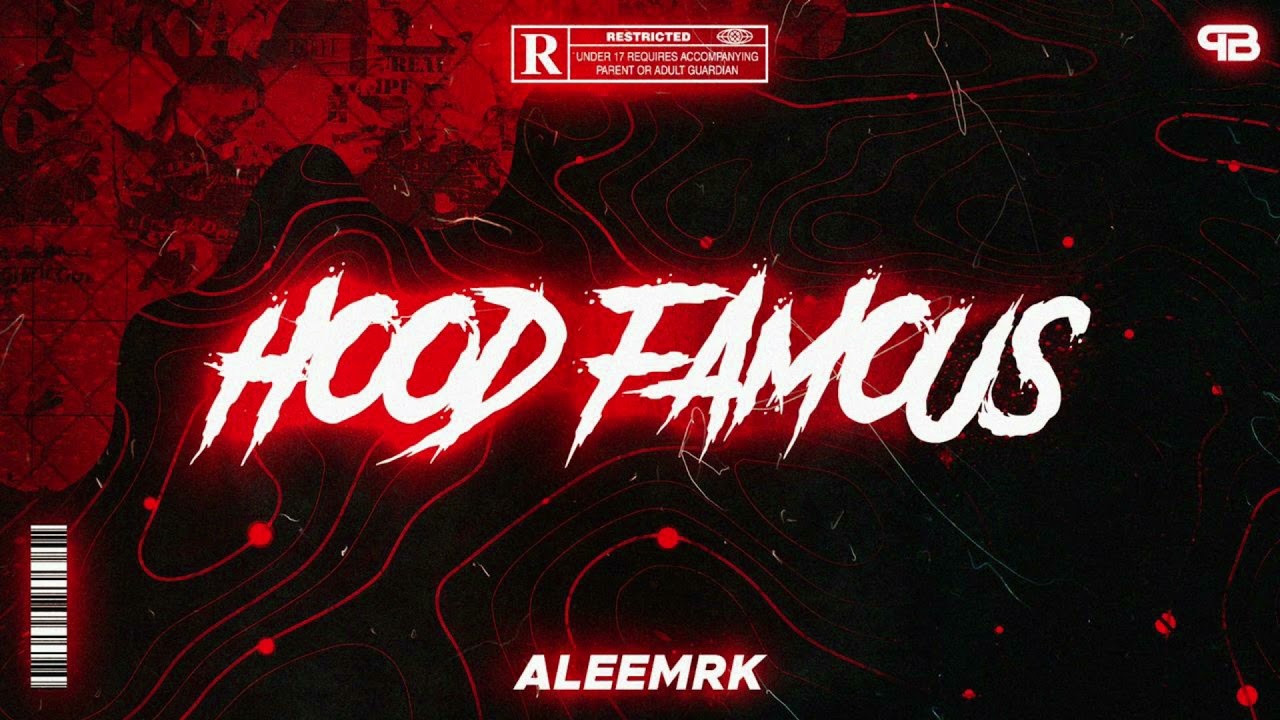 HOOD FAMOUS - aleemrk | Prod. QM MUSIC (Official Audio) background