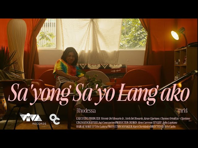 sa’yong sa’yo lang ako - rhodessa, mrld (Official Music Video)