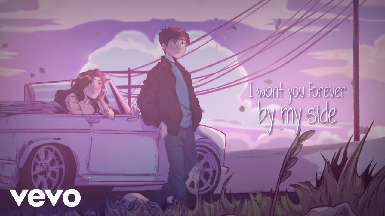 Zack Tabudlo - By My Side (Lyric Video) ft. Tiara Andini background