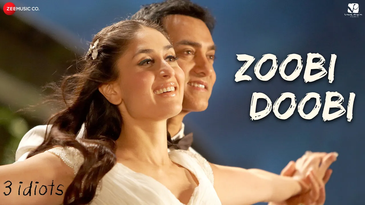 Zoobi Doobi - 3 Idiots | Aamir Khan & Kareena Kapoor| Sonu Nigam,Shreya Ghoshal|Shantanu M,Swanand K background