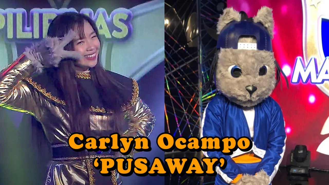 PUSAWAY unmasked as Z-Girls' Leader, Carlyn Ocampo - #MaskedSingerPilipinas