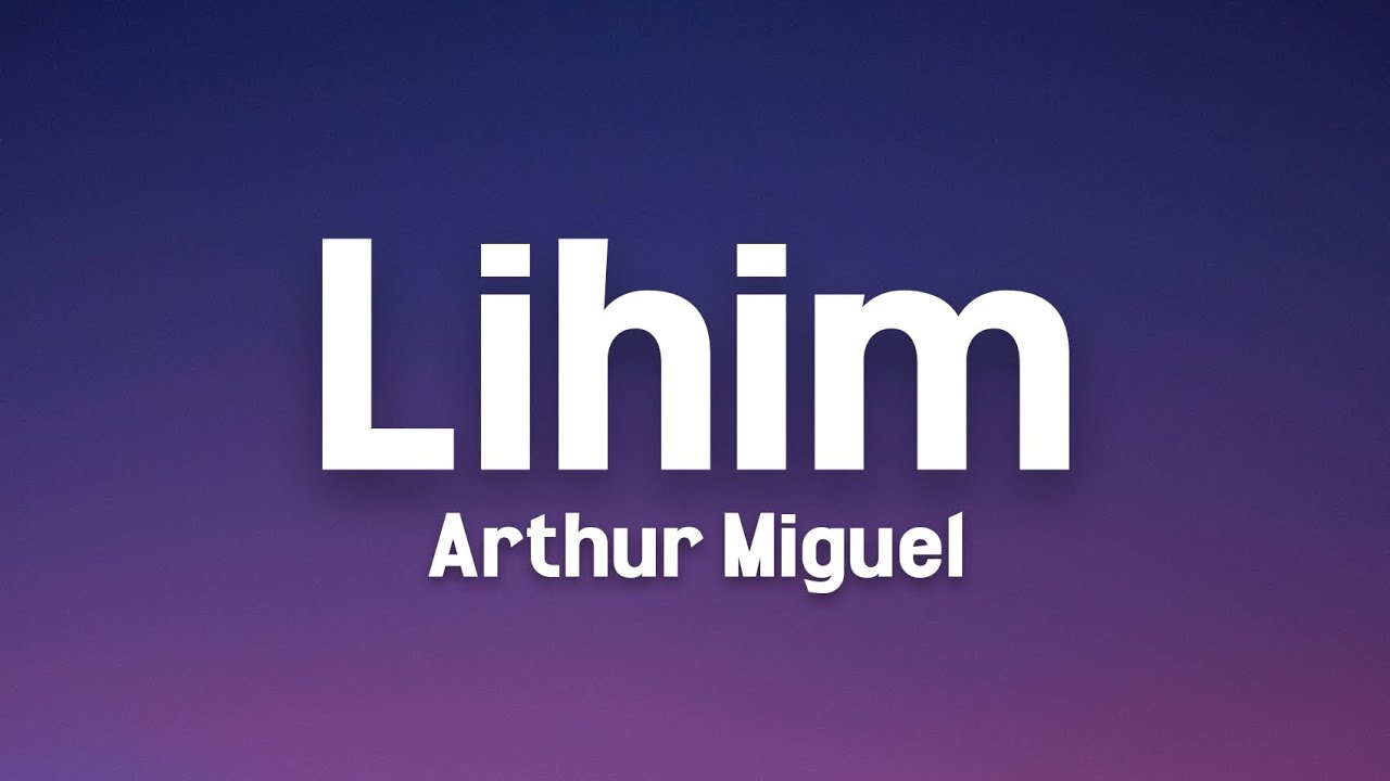 Arthur Miguel - Lihim (Lyrics) "sasayaw sa kulog at ulan iikutin ang tala at buwan," background