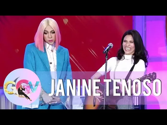 GGV: Vice Ganda sings Janine Teñoso's original song with a twist