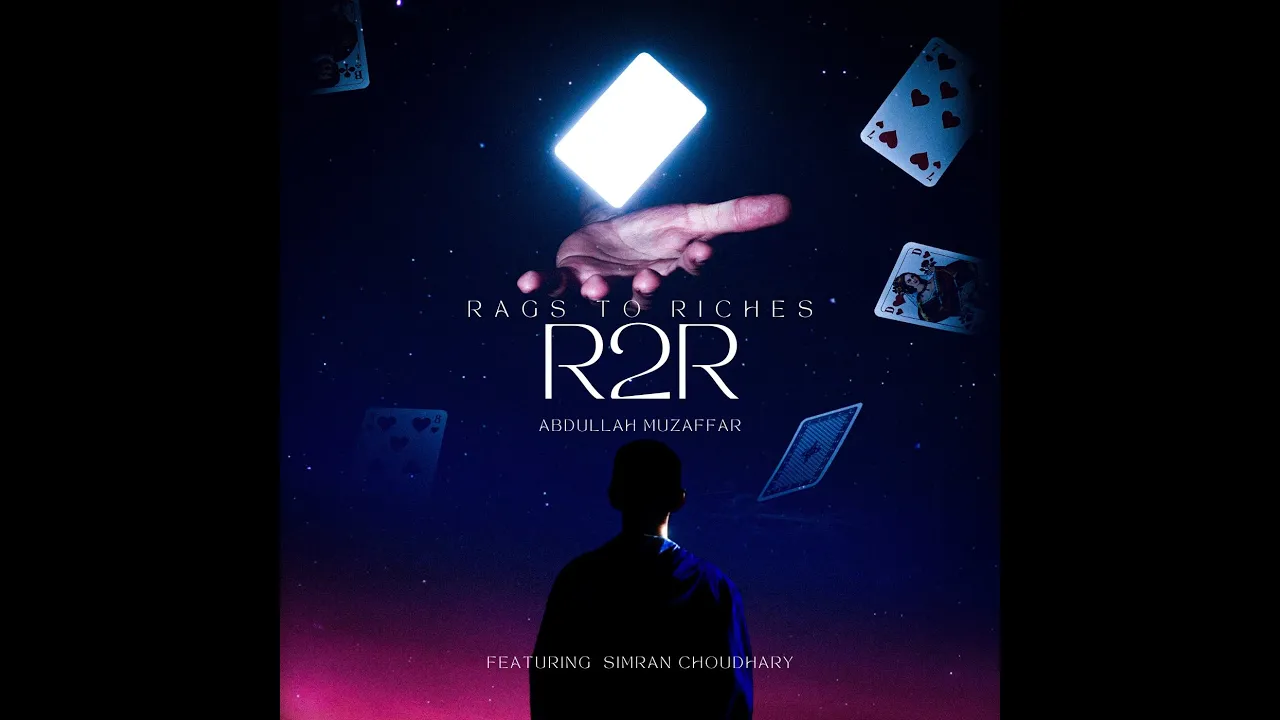 Abdullah Muzaffar x @TalhaAnjum | Karda koi | Lyrical Video | Rags to Riches (EP) background