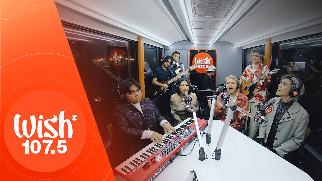 Cup of Joe and Janine Teñoso perform "Tingin" LIVE on Wish 107.5 Bus background