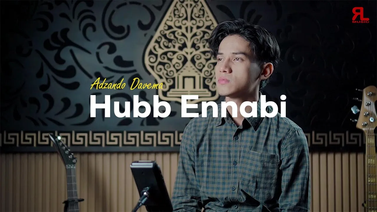 Hubb Ennabi - By Adzando Davema ( Cover ) background
