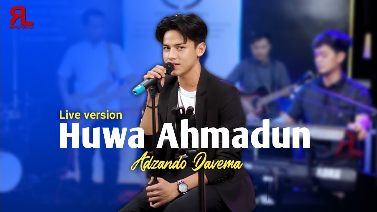 HUWA AHMADUN - Adzando Davema ( Live Version ) background