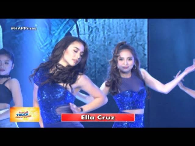 Yassi Pressman and Ella Cruz Ultimate Dance Showdown on Happy Truck Happinas
