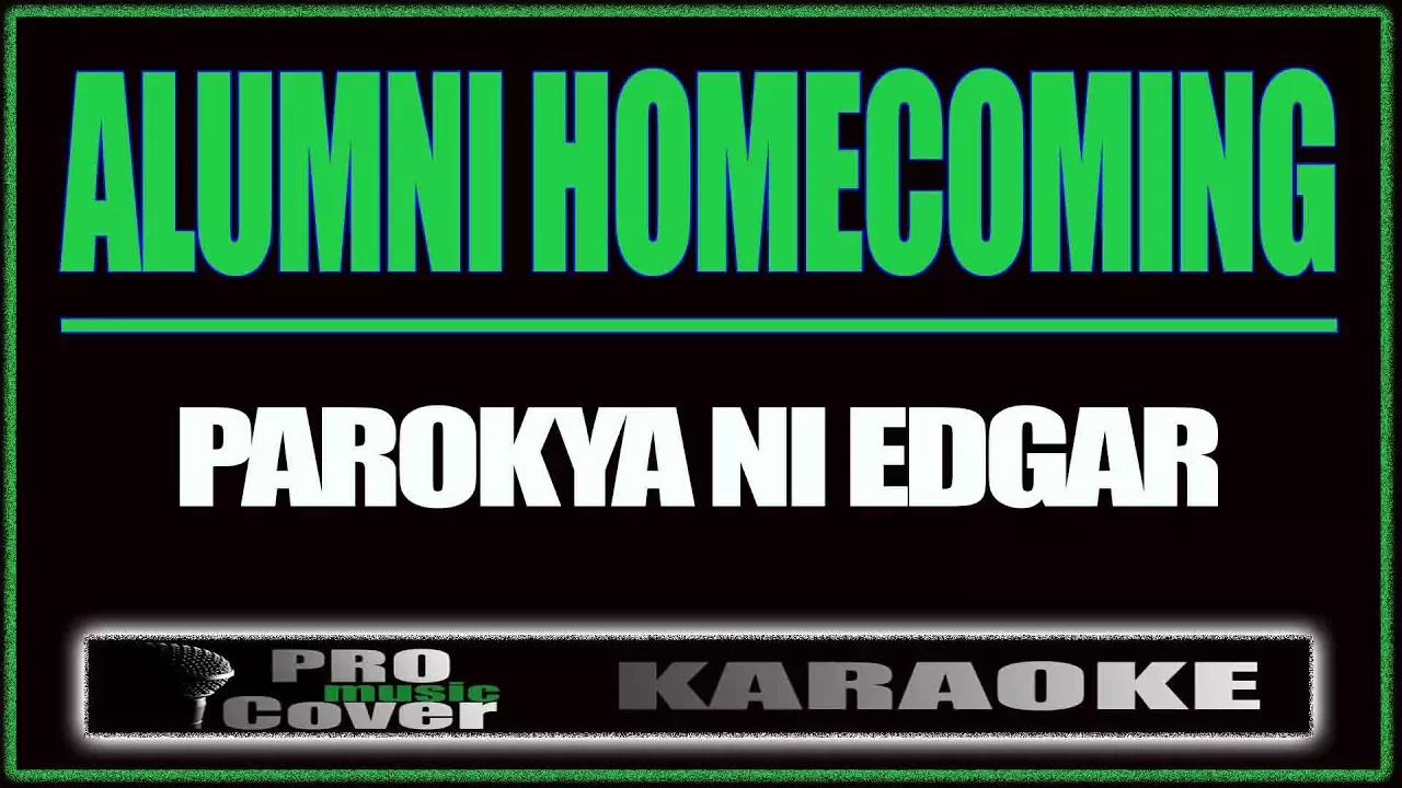 Alumni Homecoming - Parokya Ni Edgar (KARAOKE) backdrop