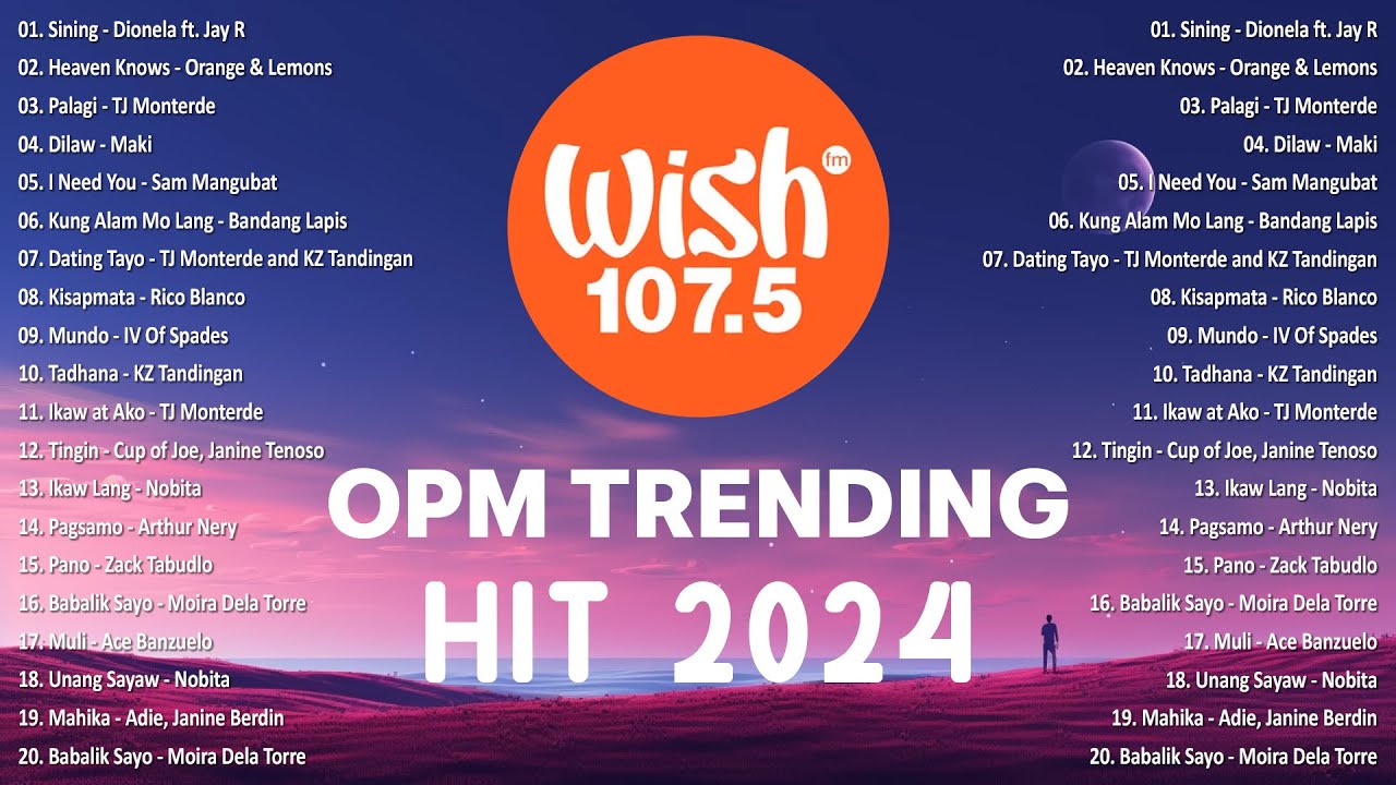 Sining - Dionela | Best Of Wish 107.5 Songs Playlist 2024 | The Most Listened Song On Wish 107.5