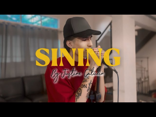 Sining - Dionela ft. Jay R | Justine Calucin Cover) background