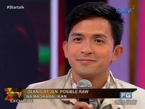 Startalk: Dennis Trillo at Jennylyn Mercado, posible raw na magkabalikan background