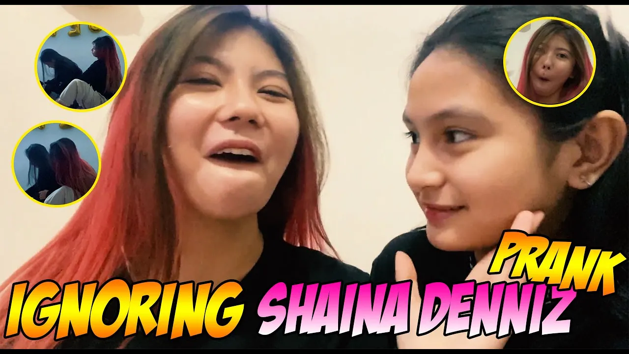 IGNORING SHAINA DENNIZ PRANK ( SOBRANG SWEET MANUYO ) | PRINCESS THEA