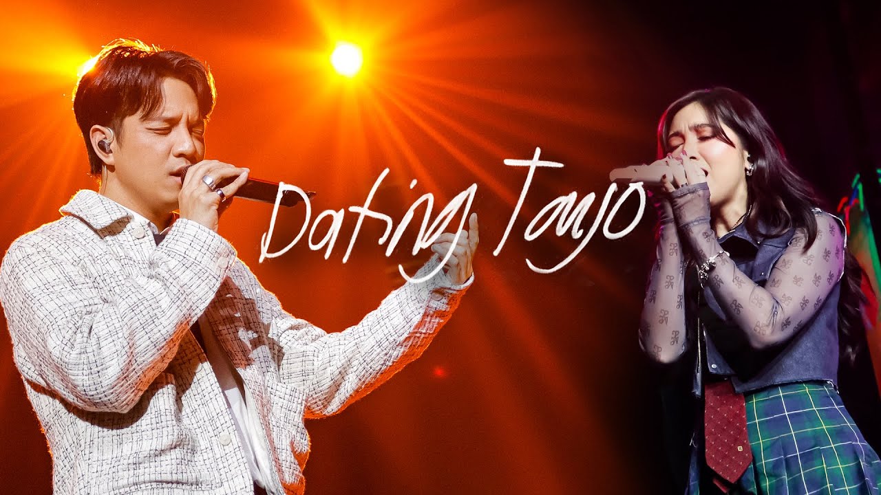 “Dating Tayo” - TJ Monterde x Moira Dela Torre | Sariling Mundo Concert backdrop