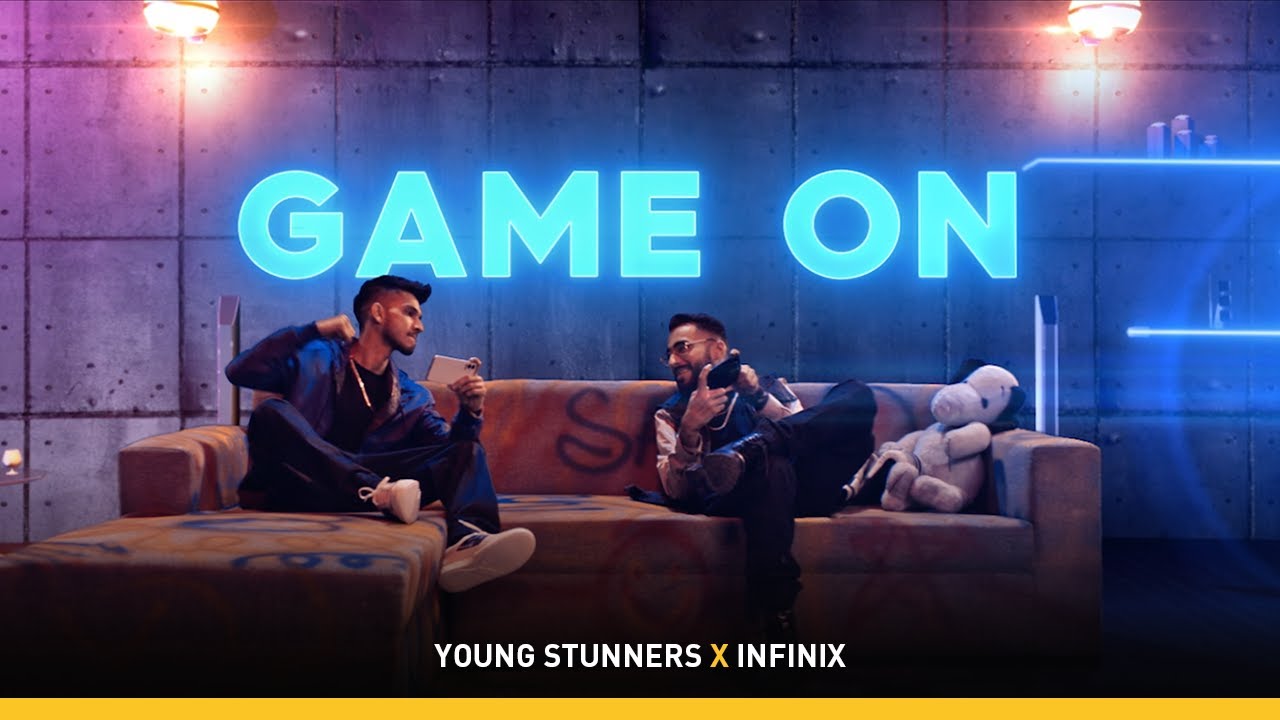 GAME ON - Young Stunners | Talha Anjum | Talhah Yunus | Infinix Hot 12 (Official Music Video) background