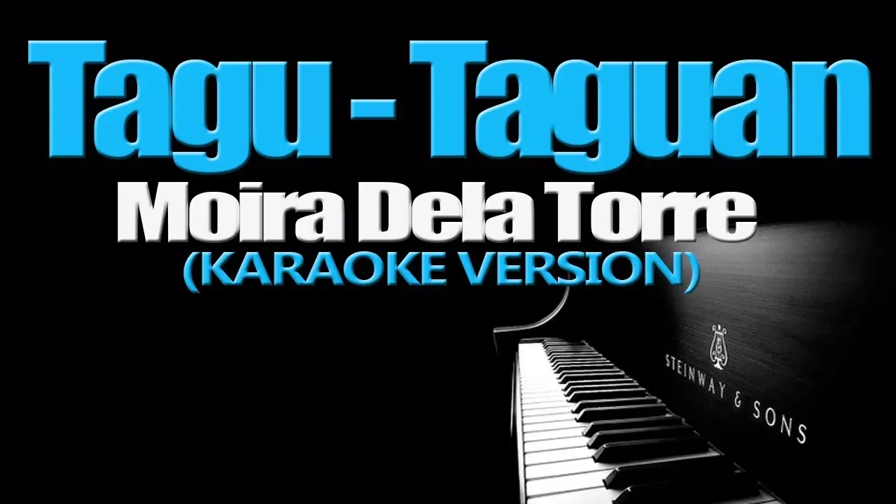 TAGU-TAGUAN - Moira Dela Torre (KARAOKE VERSION) backdrop