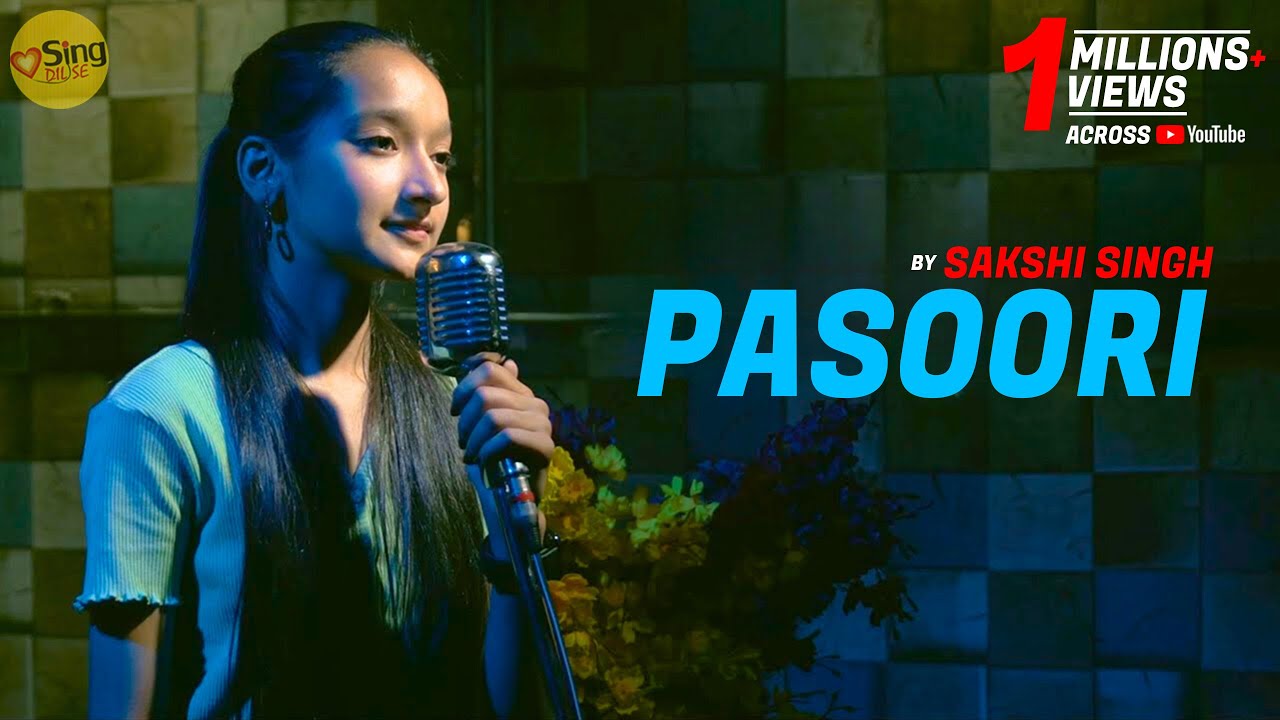 Pasoori | cover by Sakshi Singh | Coke Studio | Sing Dil Se | Ali Sethi x Shae Gill | Coke Studio 14 background