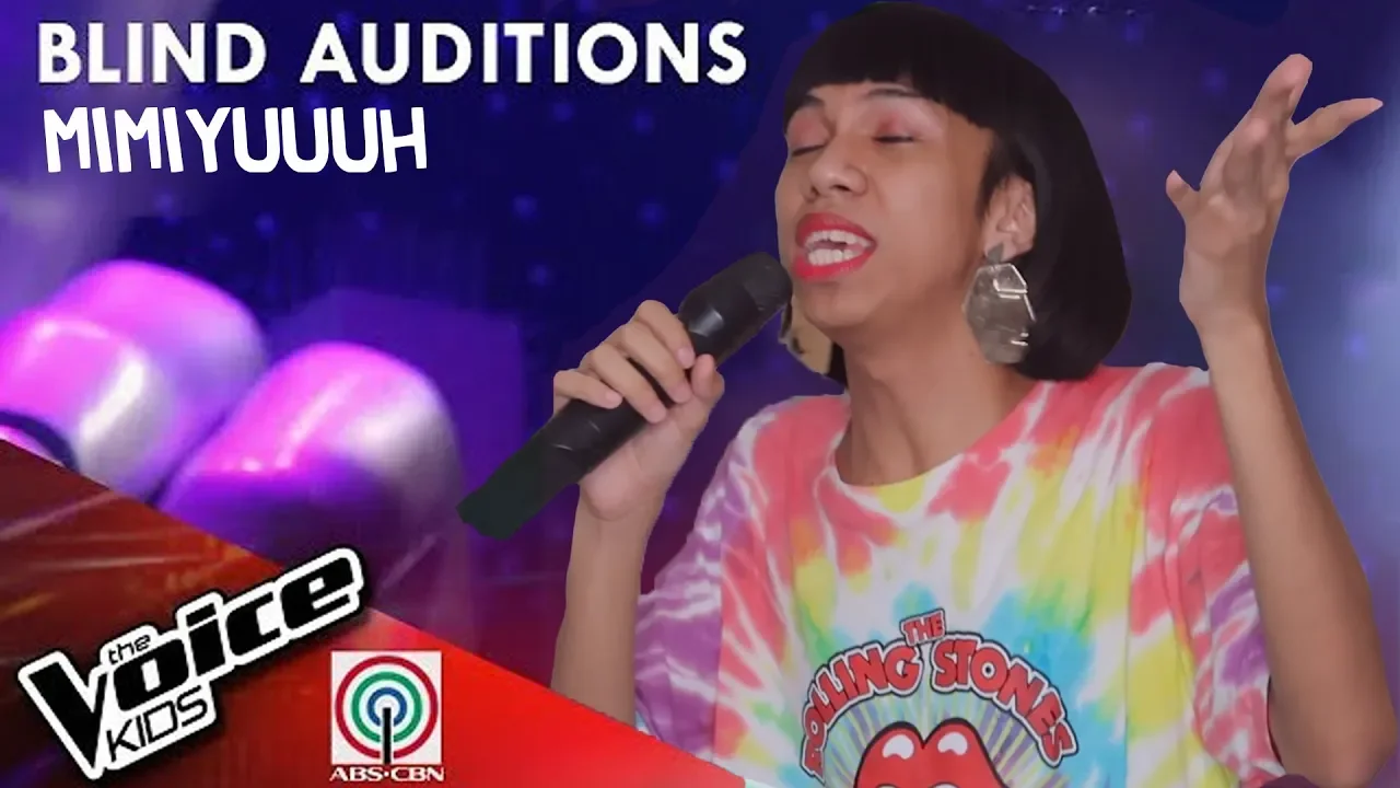 Kung 'Di Rin Lang Ikaw by Mimiyuuuh | The Voice Kids Philippines Blind Auditions 2019 backdrop