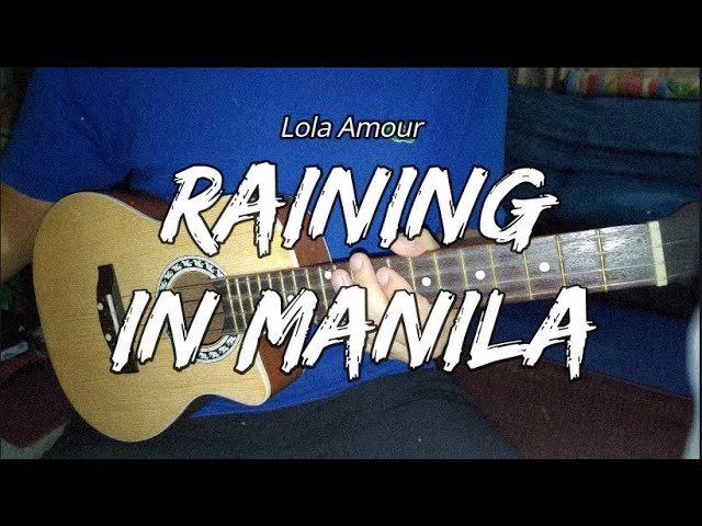 Raining In Manila - Lola Amour // UKULELE TUTORIAL background