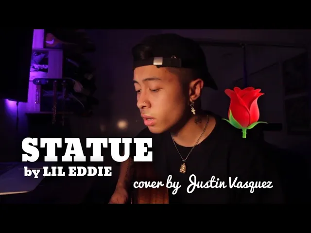 Statue x cover by Justin Vasquez background