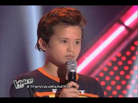 Juan Karlos sings "Grow Old With You" The Voice Kids Ph Blind Audition background