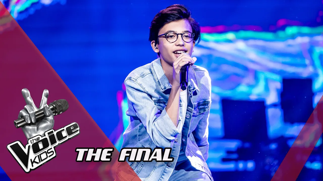 Justin – 'Bellyache' | The Final | The Voice Kids | VTM backdrop