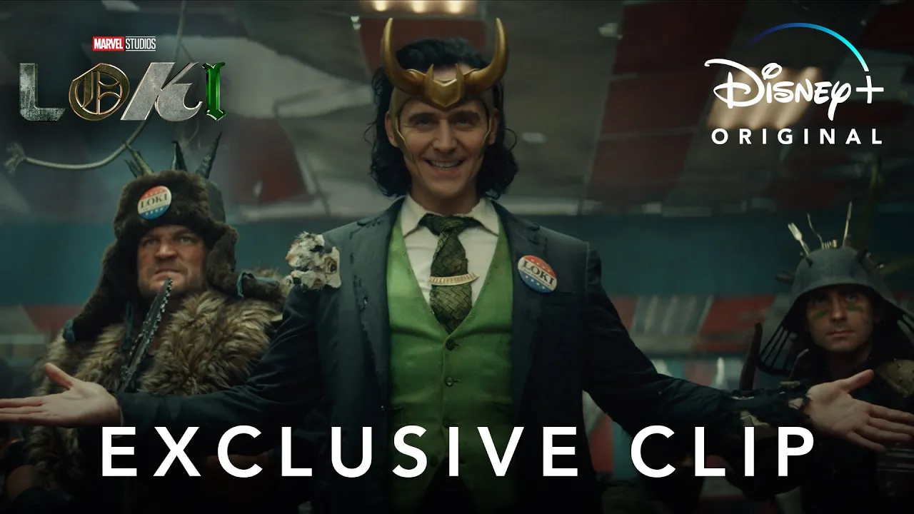 Exclusive Clip | Loki | Disney+ background