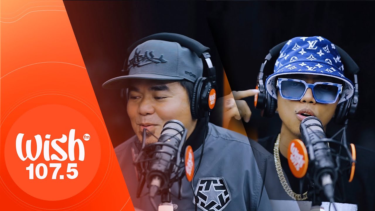 Flow G (feat. Gloc-9) performs "Ibong Adarna" LIVE on Wish 107.5 Bus backdrop