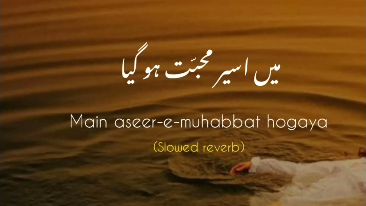 Main Aseer - e - MUHABBAT Hogaya | Slowed , Reverbed | Adnan Dhool | Soch The Band | Zid OST | Urdu background