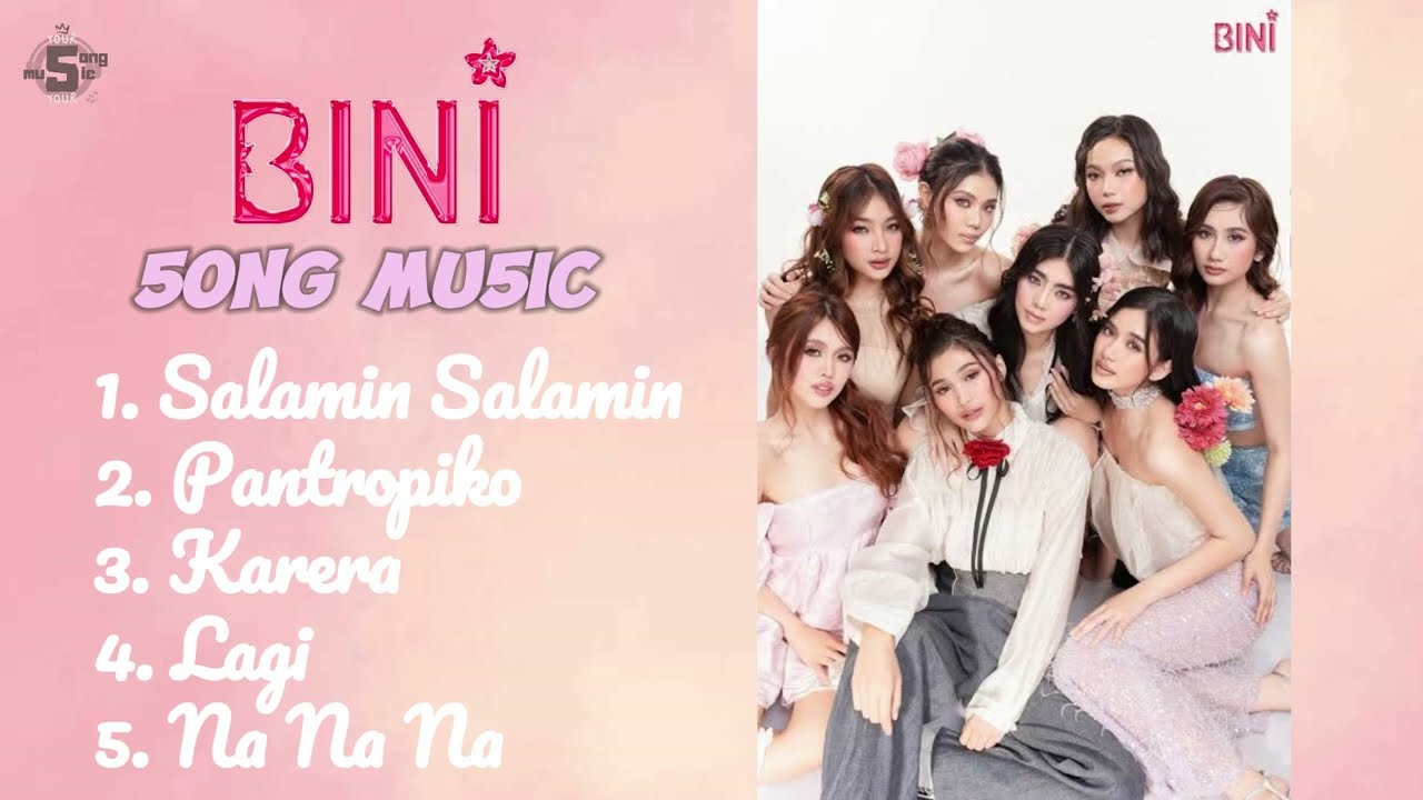 BINI 5 Song Playlist | Your 5ong Your Mu5ic