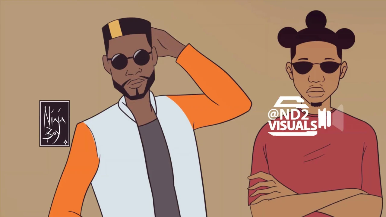 Ecool, Mayorkun, Zlatan, Dremo - "ONOME" (Visualizer) background