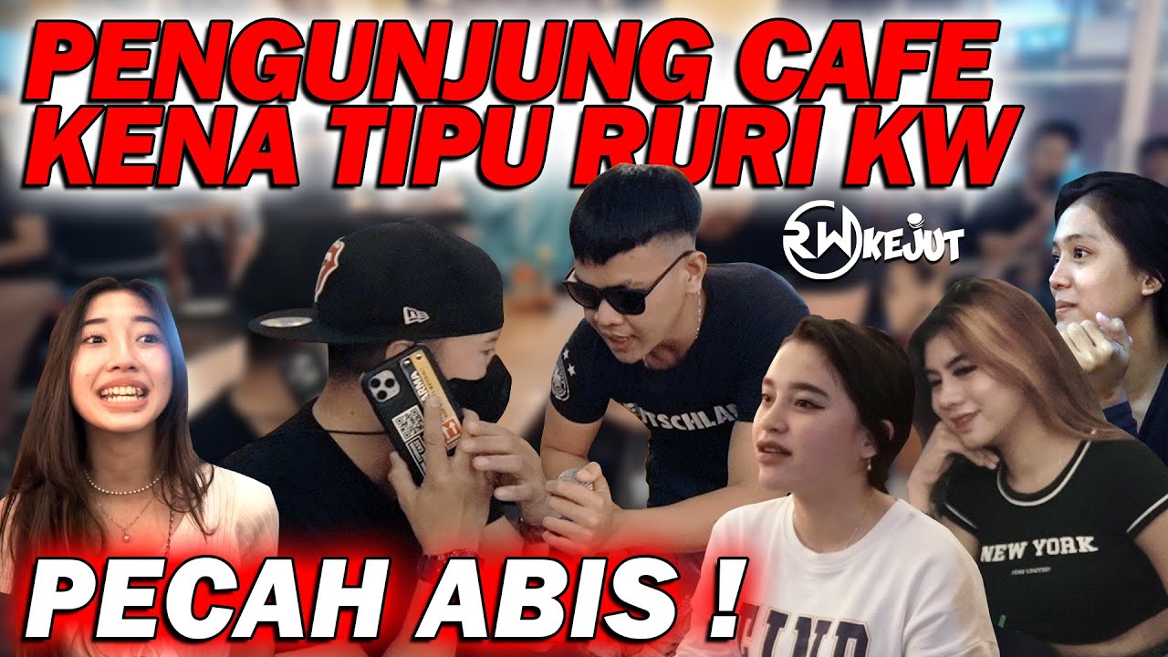 PENGUNJUNG CAFE KENA TIPU RURI KW.. PECAHHH ABISS ‼️