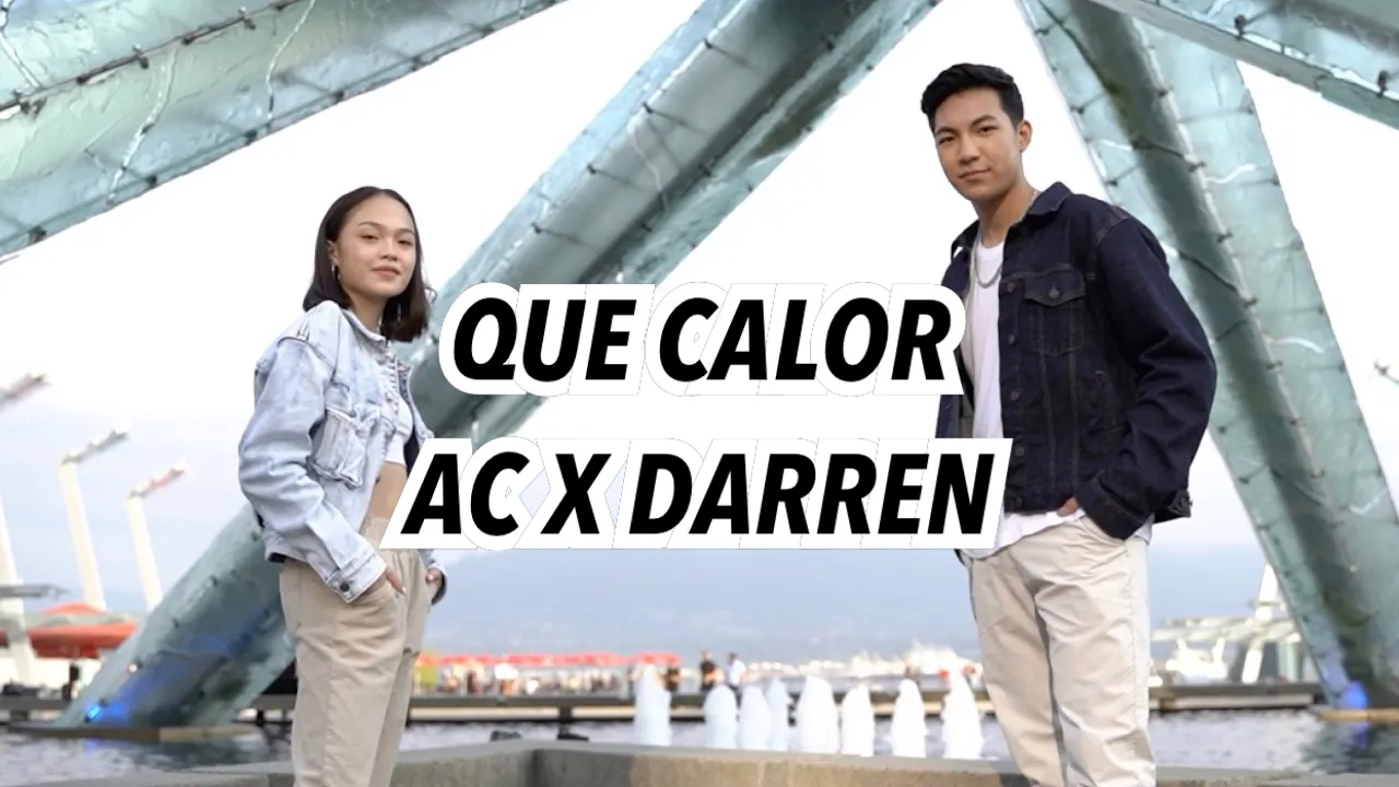 QUE CALOR - MAJOR LAZER | AC Bonifacio & Darren Espanto background
