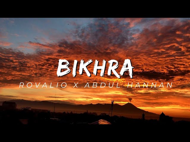 Rovalio x Abdul Hannan-Bikhra| Lyrical Video| Creamyy Moon background