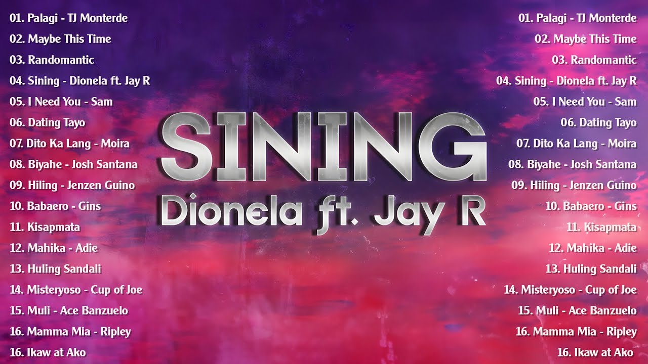 Sining - Dionela ft. Jay R | Museo - Eliza Maturan || New OPM Trending Songs 2024 - OPM Tagalog Song backdrop