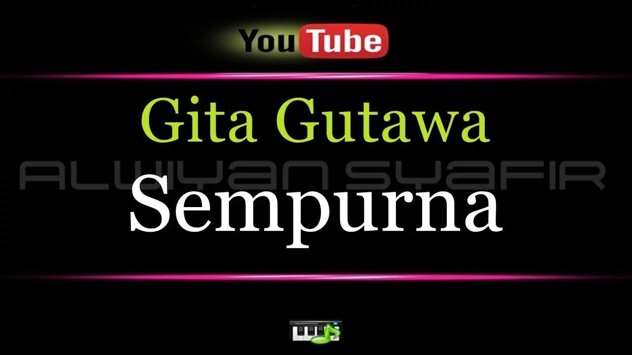 Karaoke Gita Gutawa - Sempurna V2 background