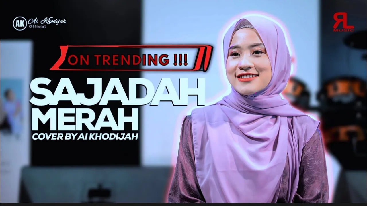 SEJADAH MERAH COVER BY AI KHODIJAH background