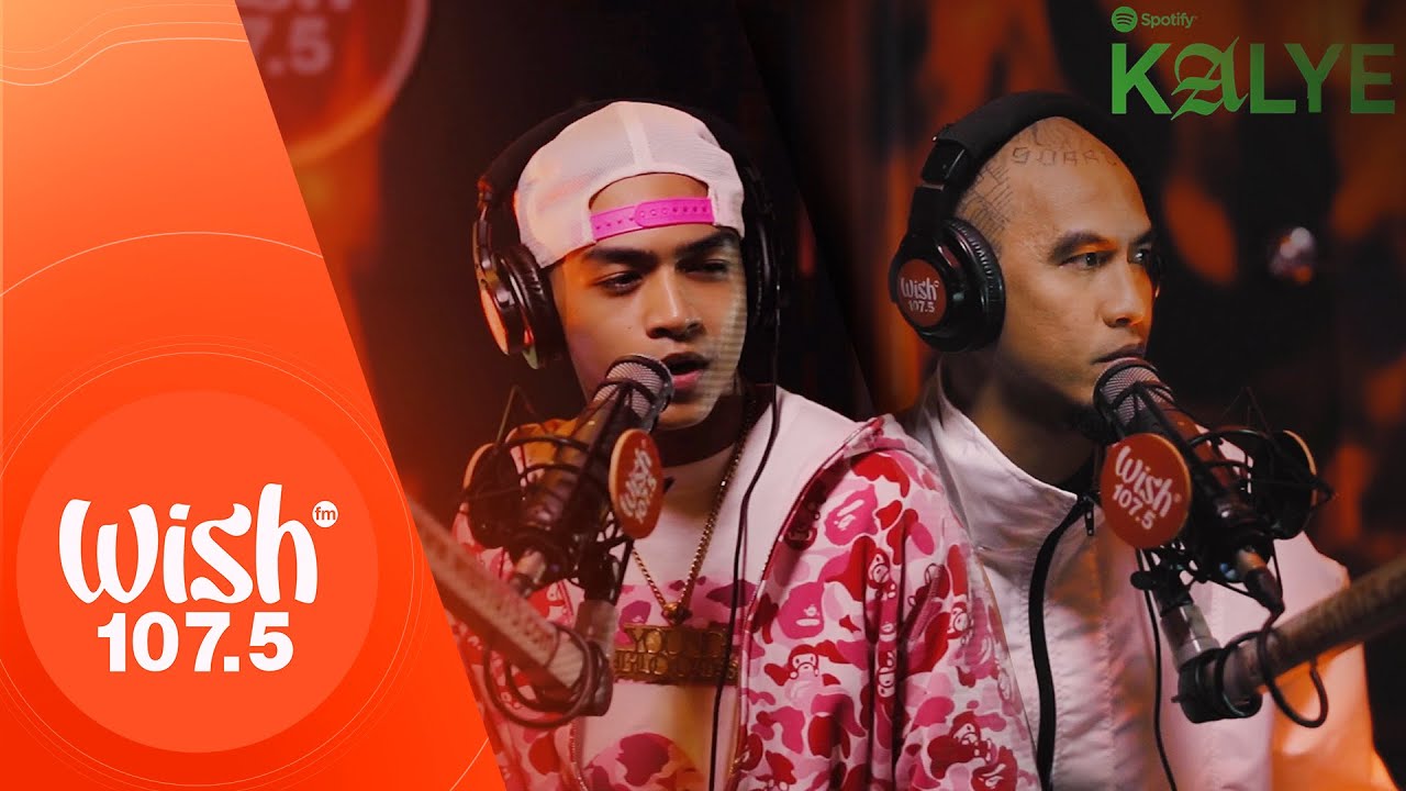 YB Neet x Bugoy Na Koykoy perform "ILY" LIVE on Spotify’s KALYE Wish 107.5 Bus background