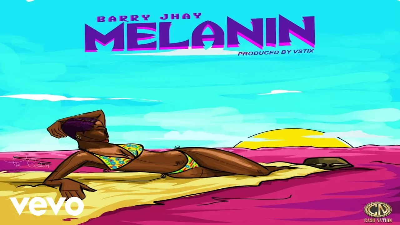 Barry Jhay - Melanin background
