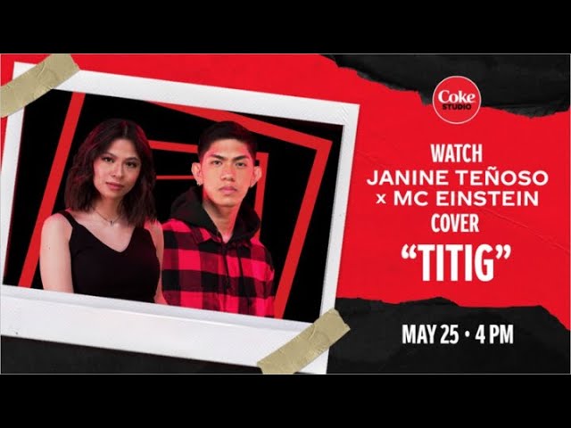 COKE STUDIO ITODO MO BEAT MO: Janine Teñoso x MC Einstein - Titig (Cover) background