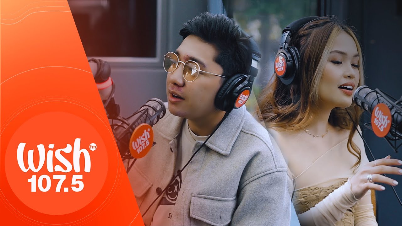 Frizzle Anne and John Roa perform "Akin Ka Lang" LIVE on Wish 107.5 Bus