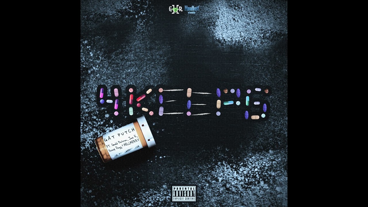 Gat Putch - 4 Keeps ft. Godd Patron, Jae K, Scoop Dogg & HELLMERRY (Official Audio) background