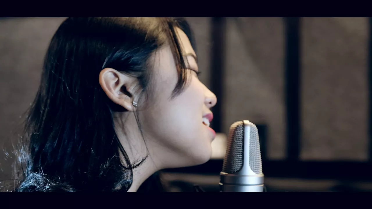 Never Enough (The Greatest Showman) Cover by Anggis Devaki background