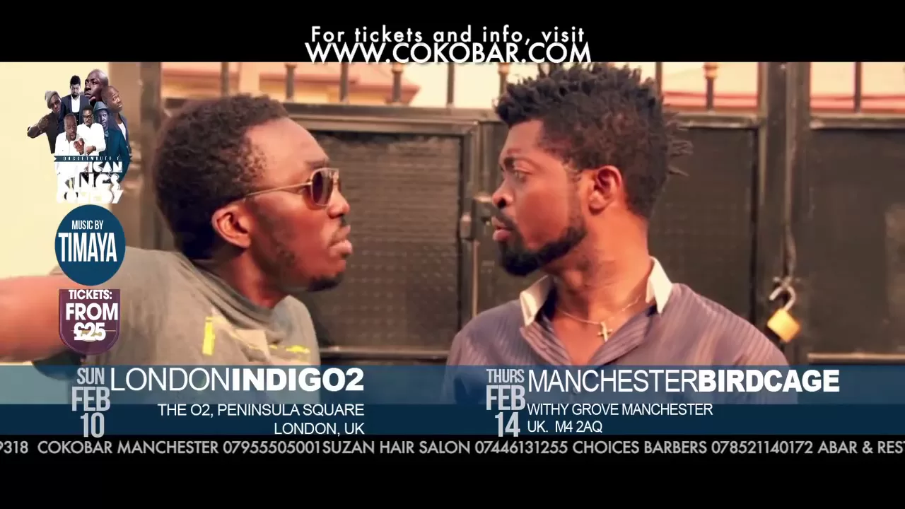 BASKETMOUTH - "LOVE OR MONEY" - African Kings of Comedy - Valentine 2013 Tkts: www.cokobar.com background