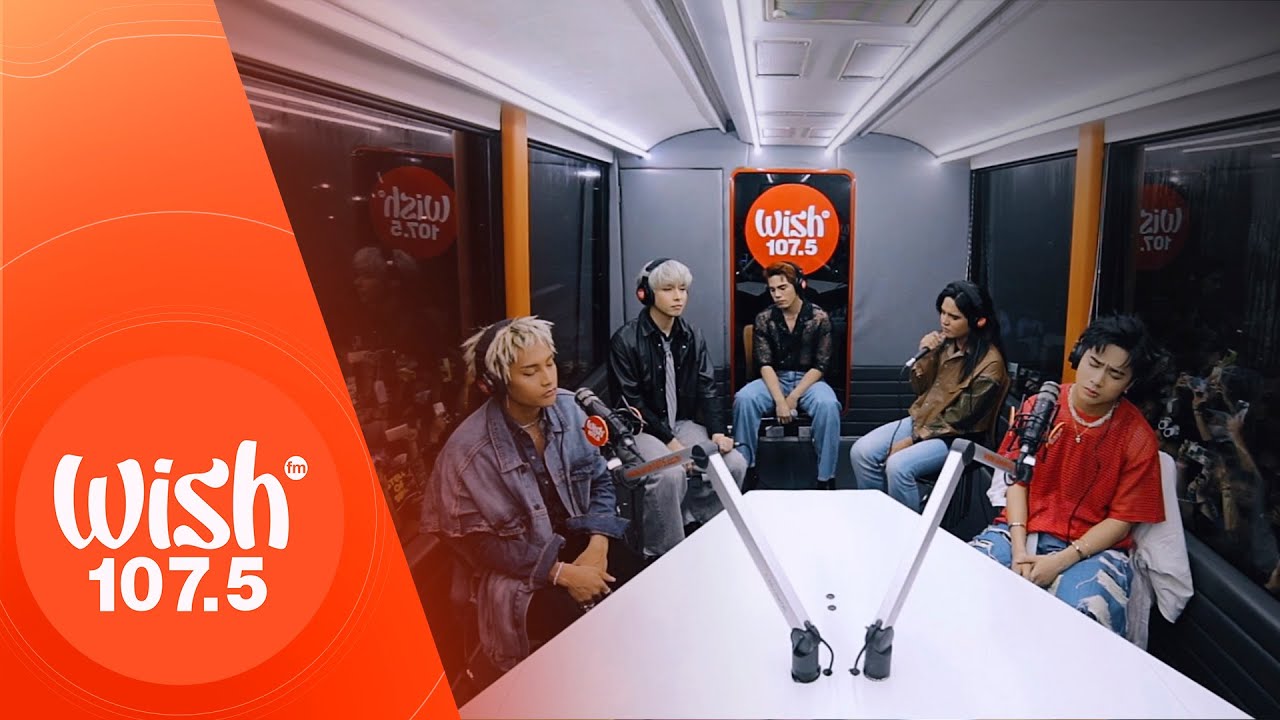 SB19 performs "ILAW" LIVE on Wish 107.5 Bus background