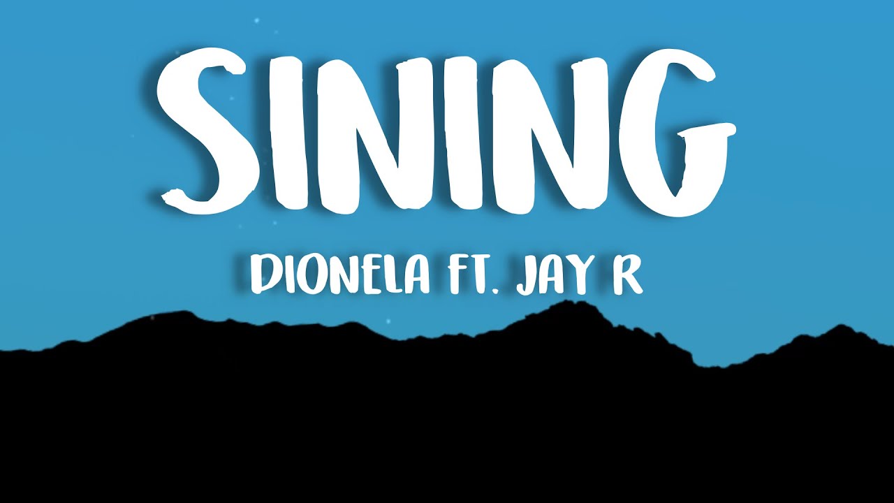 Dionela ft. Jay R - sining (Lyrics) background