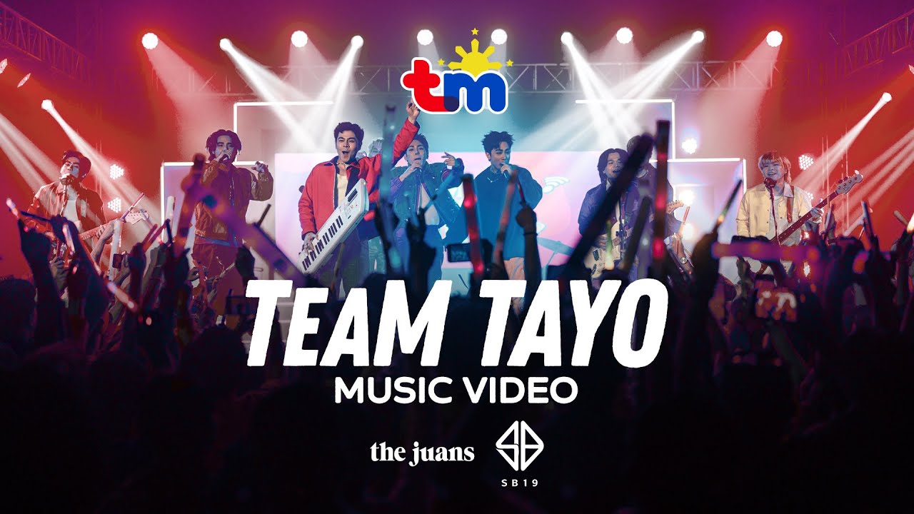 TeaM Tayo - The Juans & SB19 | Official Music Video feat. Alden Richards and Baninay Bautista background