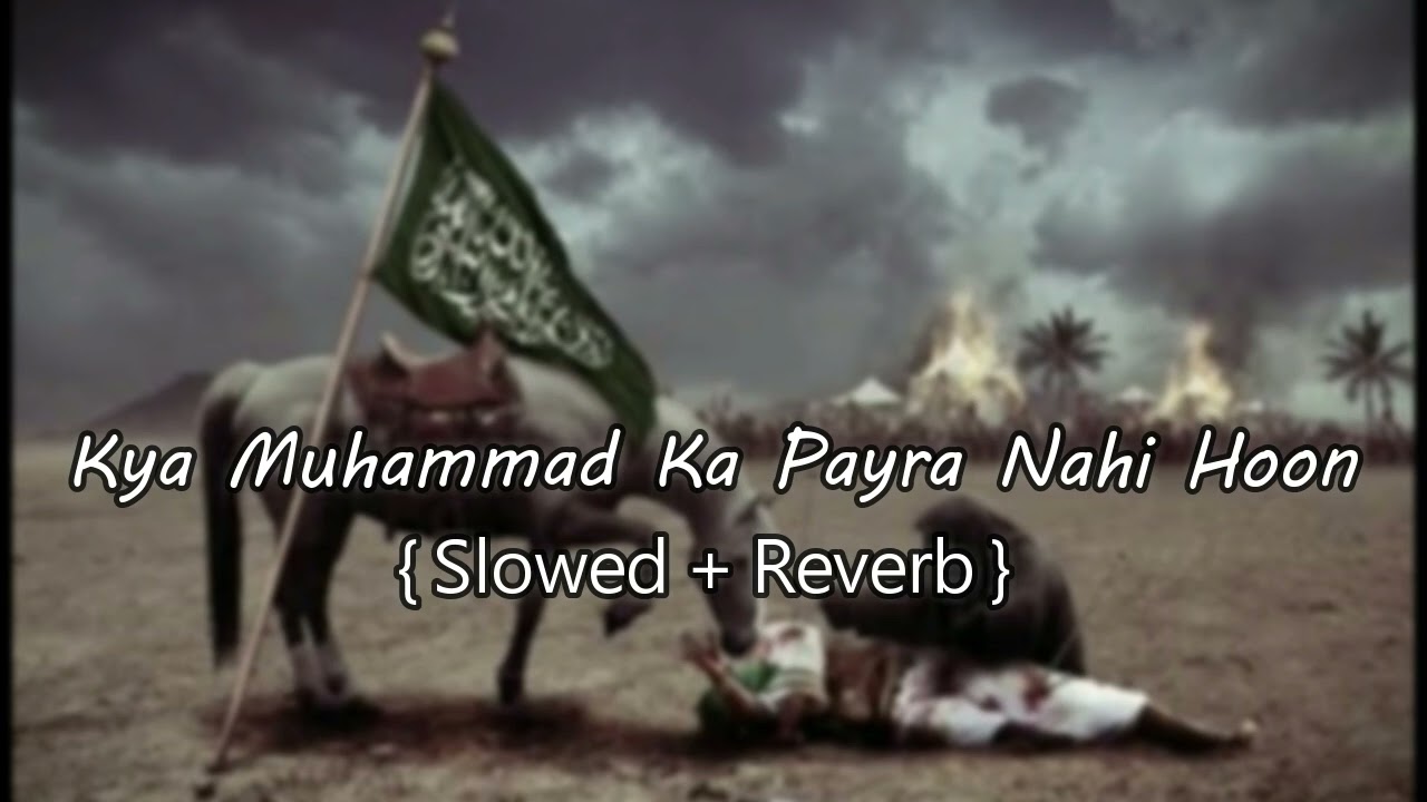 Kya Muhammad Ka Payra Nahi | Ali Shanawar & Ali jee Noha | @slowedreverbsonglover007 background